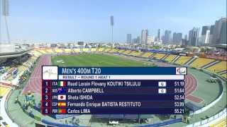 Men's 400m T20 | heat 1 |  2015 IPC Athletics World Championships Doha