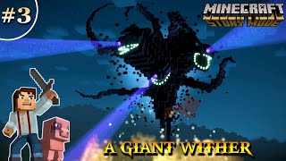 Minecraft Story Mode | A GIANT Wither | Episode 3 Season 1 | Sarpdaman Gamer