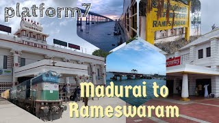 Train Journey | Madurai to Rameswaram by 06653 Madurai Rameswaram Express Special