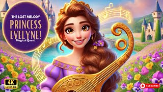 Princess Who Brought Music Back! 🎼👑Princess Evelyne and the Hidden Melody | #bedtimestories  #kids