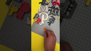 LEGO Alphabet Wall