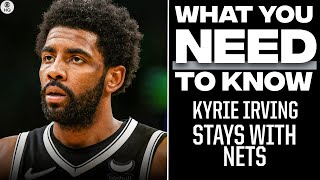 EVERYTHING you need to know about Kyrie Irving OPTING TO REMAIN with Brooklyn Nets | CBS Sports HQ