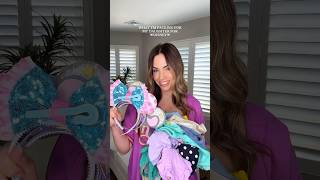 WHAT I’M PACKING FOR MY DAUGHTER FOR DISNEY 🐭 Which outfit do you like the best?