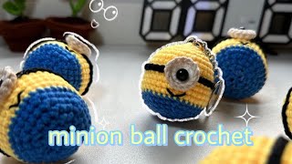 minion ball crochet | pattern