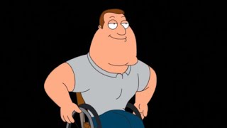 Family Guy; Joe says methinks