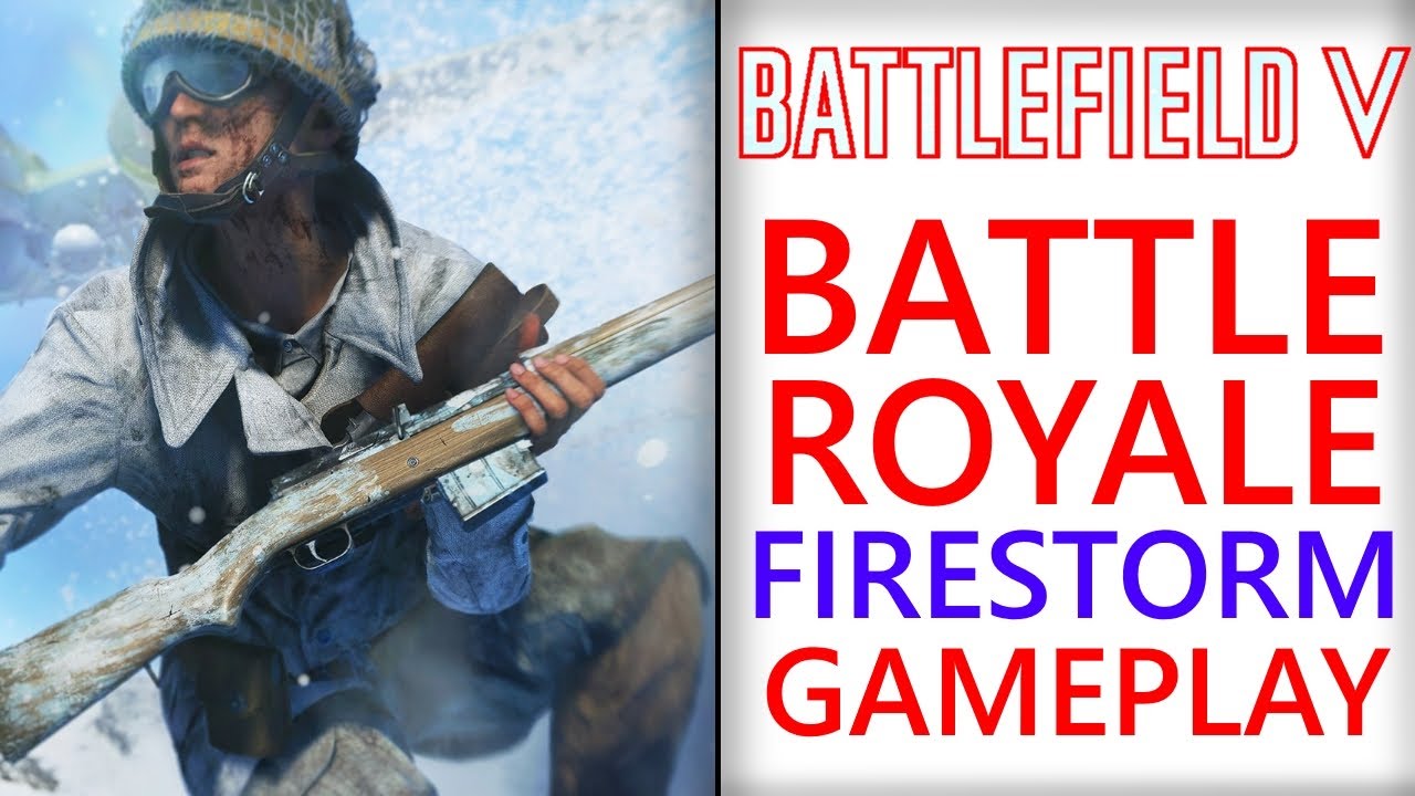 Battlefield V Firestorm (Battle Royale) Gameplay LIVE! (2k 60fps) - YouTube