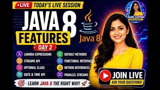 🔴 Java 8 Features Day 2 Live | Method References, Streams & Functional Interfaces