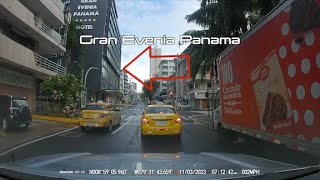 Panama city center 2023 Nov 3, Gran Evenia Panama hotel's surrounding