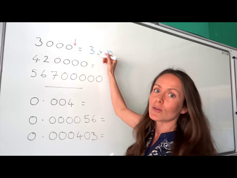What is an example of standard form?