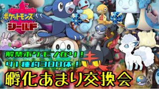 [ポケモン剣盾]解禁ポケモン！孵化余り交換会！（大体オシャボ）