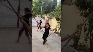 Women's Self Defence Training through Vadi Veeshal ft Kalarippayattu | Alankara Silambam