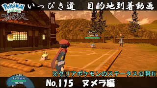 【いっぴき道攻略】No.115 ヌメラ編【Pokémon LEGENDS アルセウス】