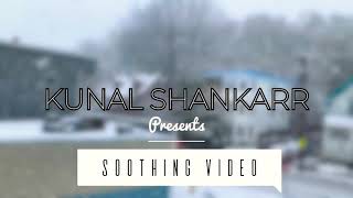 Snowfall in America | Beautiful weather | Baarish Song - Yaariyan | Soothing Video | Indian Vlogger