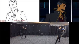 James Ironwood vs Arthur Watts (Behind-The-Scenes) | RWBY Volume 7