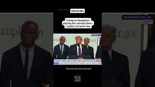 Trump on taxpayers paying the January 6ers: Loyalty outranks law.