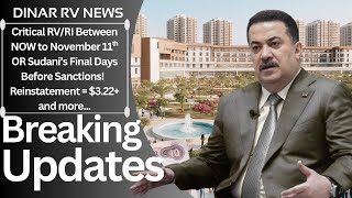 CBI Confirms Project to Delete the Zeros & Reveals RV/RI Timeline!🚨Dinar RV Updates🚩IQD Revalue News