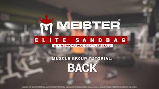 Meister Elite Sandbag \u0026 Kettlebells - Back Exercises