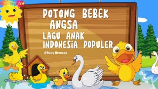 POTONG BEBEK ANGSA💞ANIMASI LUCU BEBEK DAN ANGSA💗LAGU ANAK INDONESIA POPULER