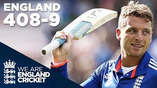 England Hit Record 408-9 In ODI v New Zealand 2015 - Extended Highlights