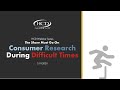 HCD Webinar Series | The Show Must Go On: Consumer Research During Difficult Times