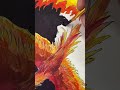 painting a phoenix and the la fires art drawing fires shorts