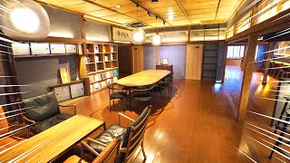 A Japanese-style inn that has been renovated from an old private house that is over 130 years old.