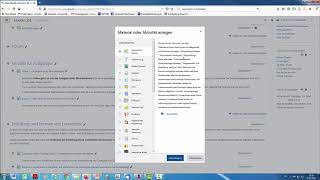 Einrichten eines Forums unter Moodle