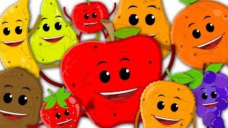 Cookie Ten Little Fruits jumping On The Bed | Fruits Song For Kids | Nursery Rhymes By hello Cookie