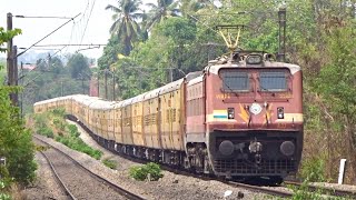 5 in 1 Train Compilation || Palaruvi + Ernad + Jan shatabdi... | Trains in kerala | Indian Railways