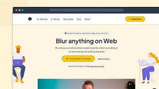 Blurweb App Lifetime Deal - A browser extension to blur any element when recording or screen sharing