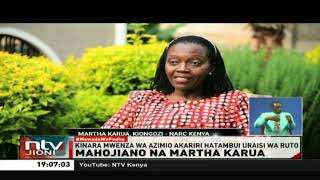 Martha Karua akariri hatambui uraisi wa Ruto