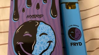 Fyrd 2g live resin disposable blueberry zlushie