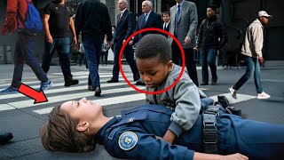 Homeless Boy Saves FBI From Choking, Her Response to Racist Mob Silences Them!