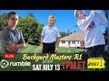 Backyard Masters Round 1 FRONT-NINE | Back-Yard Golf Tour (BYGT)