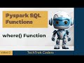 PySpark SQL where() Function: SQL-like Filtering Made Easy