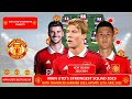 MANCHESTER UNITED'S STRONGEST SQUAD 2023 ~ MAN UTD Predicted Lineup With Transfers Summer 2023