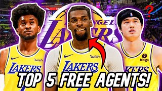 Top 5 Free Agents the Lakers Should SIGN This Offseason! | Lakers BEST and Most Realistic FA Targets