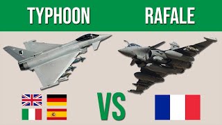 Eurofighter Typhoon vs Dassault Rafale - Which would win?