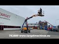 782889 atn zebra 12 articulated 4x4 diesel boom diesel work lift w jib 1220cm 2015 z1215059 2680hrs