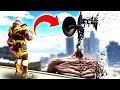 I ATTEMPTED To DESTROY SIREN HEAD As THANOS (With INFINITY GAUNTLET!) - GTA 5 Mods Funny Gameplay