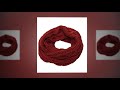 womens soft thick ribbed knit winter infinity circle loop scarf