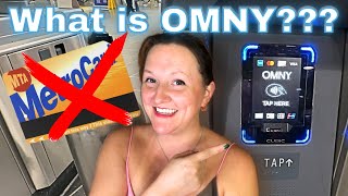 Your Credit Card is the NEW MetroCard ! (( NYC Tourist's Guide - How to Use OMNY vs Metrocards ))
