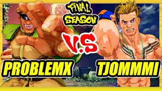 SFV CE 🔥 ProblemX (M. Bison) vs Tjommmi (Luke) 🔥 Ranked Set 🔥 Street Fighter 5