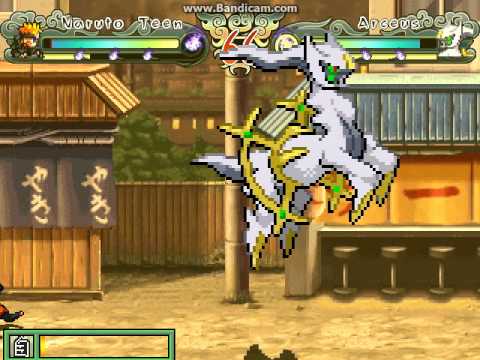 Naruto Vs Arceus Youtube