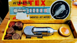 Jetex Jetmaster - Vintage 1950 - Test Fire