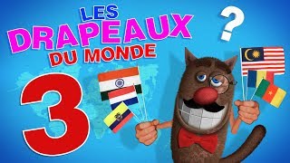 Apprendre aux enfants les Drapeaux du monde (Learn world flags for kids Serie 03) 4k