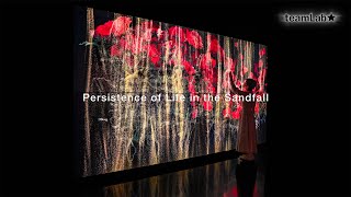 Persistence of Life in the Sandfall