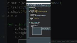 Amazing Star Design Using Python Turtle