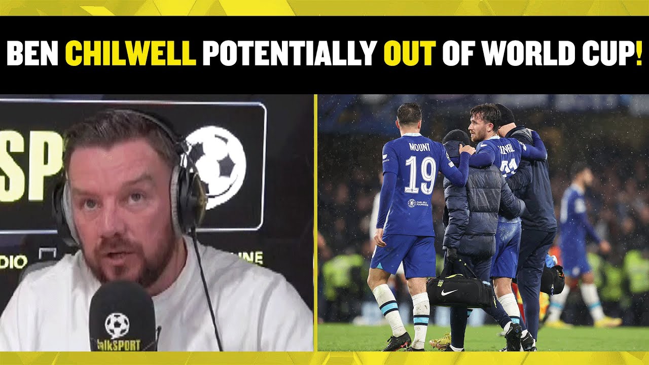 Jamie O'Hara says postpone the final round of Premier League fixtures as Chilwell suffers injury! 🤔🤕