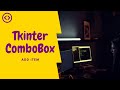 combobox in tkinter:  how to add an item- python 3